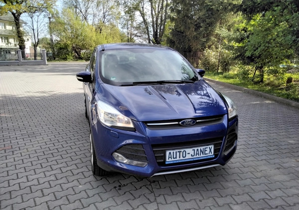 Ford Kuga cena 49700 przebieg: 133320, rok produkcji 2016 z Ustroń małe 137